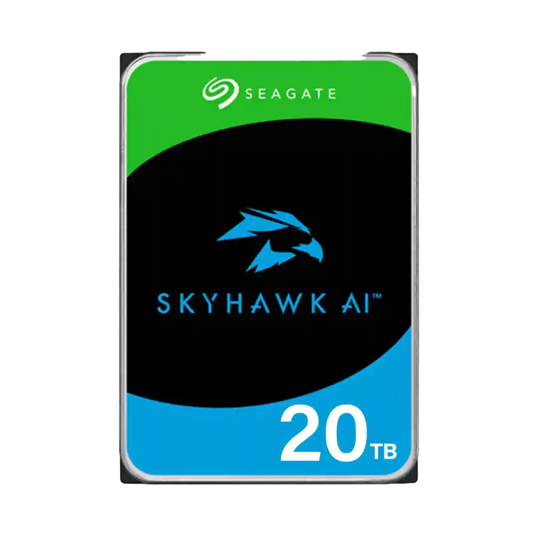 هارد دیسک اینترنال بیست ترابایت اسکای هاوک سیگیت مدل ST20000VE002 Seagate Skyhawk ظرفیت 20TB